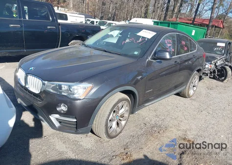 2017 BMW X4 xDrive28I z USA, uszkodzony, nr VIN 5UXXW3C53H0T77874